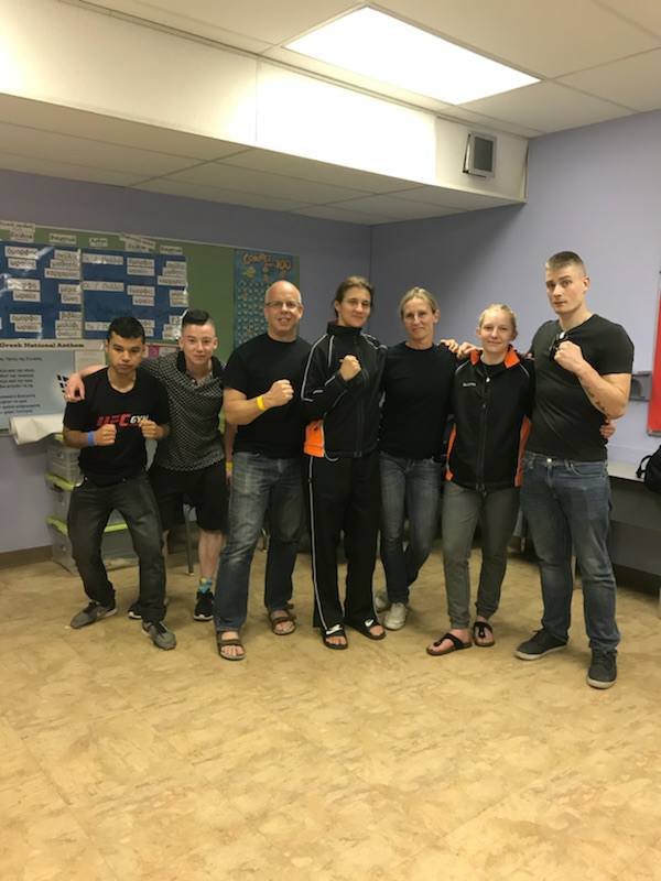 kickboxing group